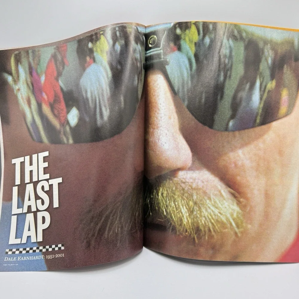 Dale Earnhardt Time Magazine NASCAR Death in‎ Fast Lane Memorial March 5, 2001